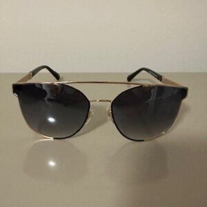 Balmain Womens Sunglasses (Black and Gold)